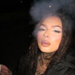 Zhavia Ward Instagram - nocturnal ⭐️☔️😈🖤