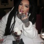 Zhavia Ward Instagram - Got to spend my birthday in such a beautiful place with my favorite person 🖤🌧️☔️⚔️🕊️🪽