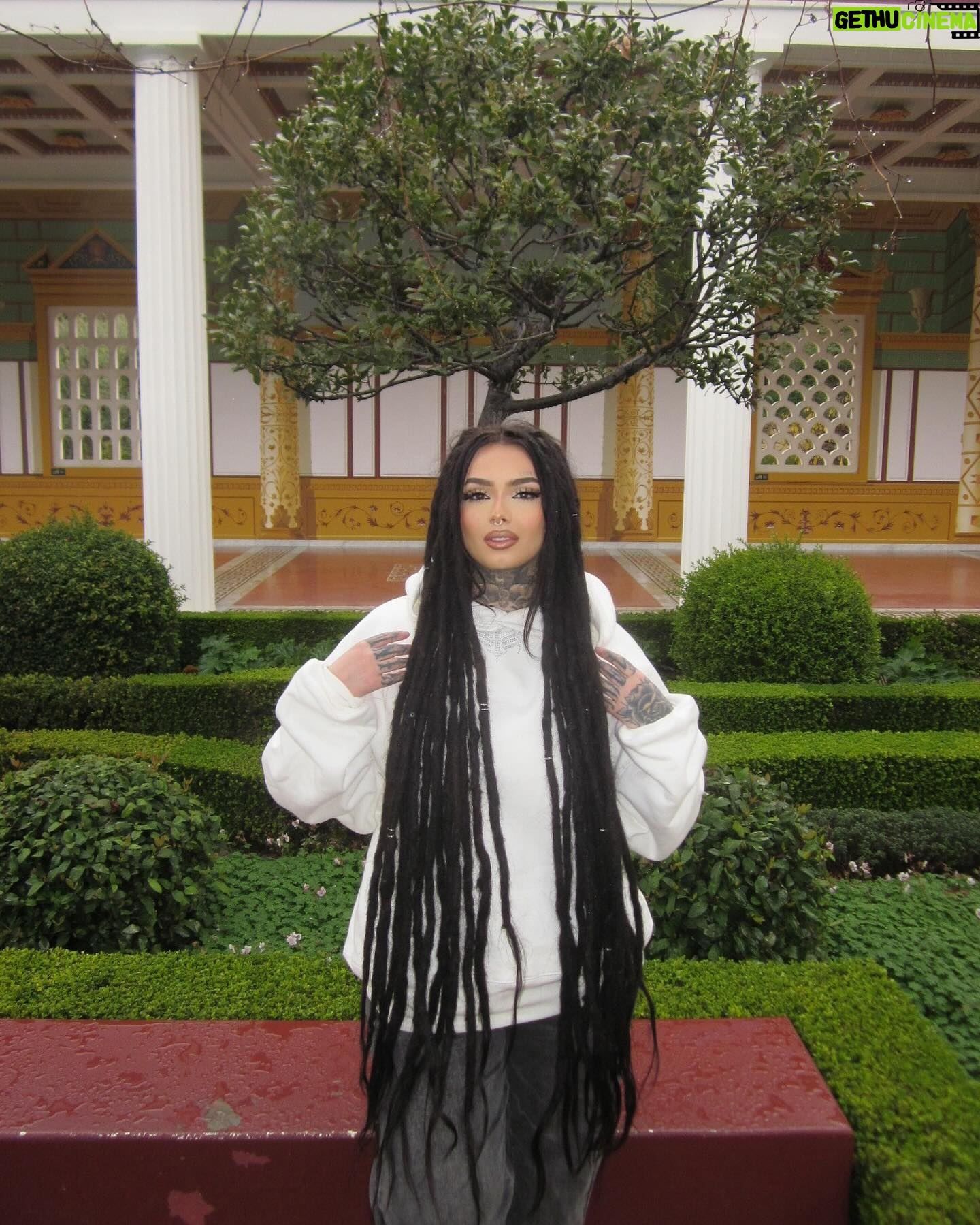 Zhavia Ward Instagram - Got to spend my birthday in such a beautiful place with my favorite person 🖤🌧️☔️⚔️🕊️🪽
