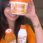 Zineb Obeid Instagram – 🧡 
#feedyourhair 
#hairfood 
#ultradoux 
@garniermaroc 
 🧡