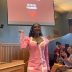 Ziwe Fumudoh Instagram - had such an iconic time giving a guest lecture at @harvardlaw ! 📸: _emutiye