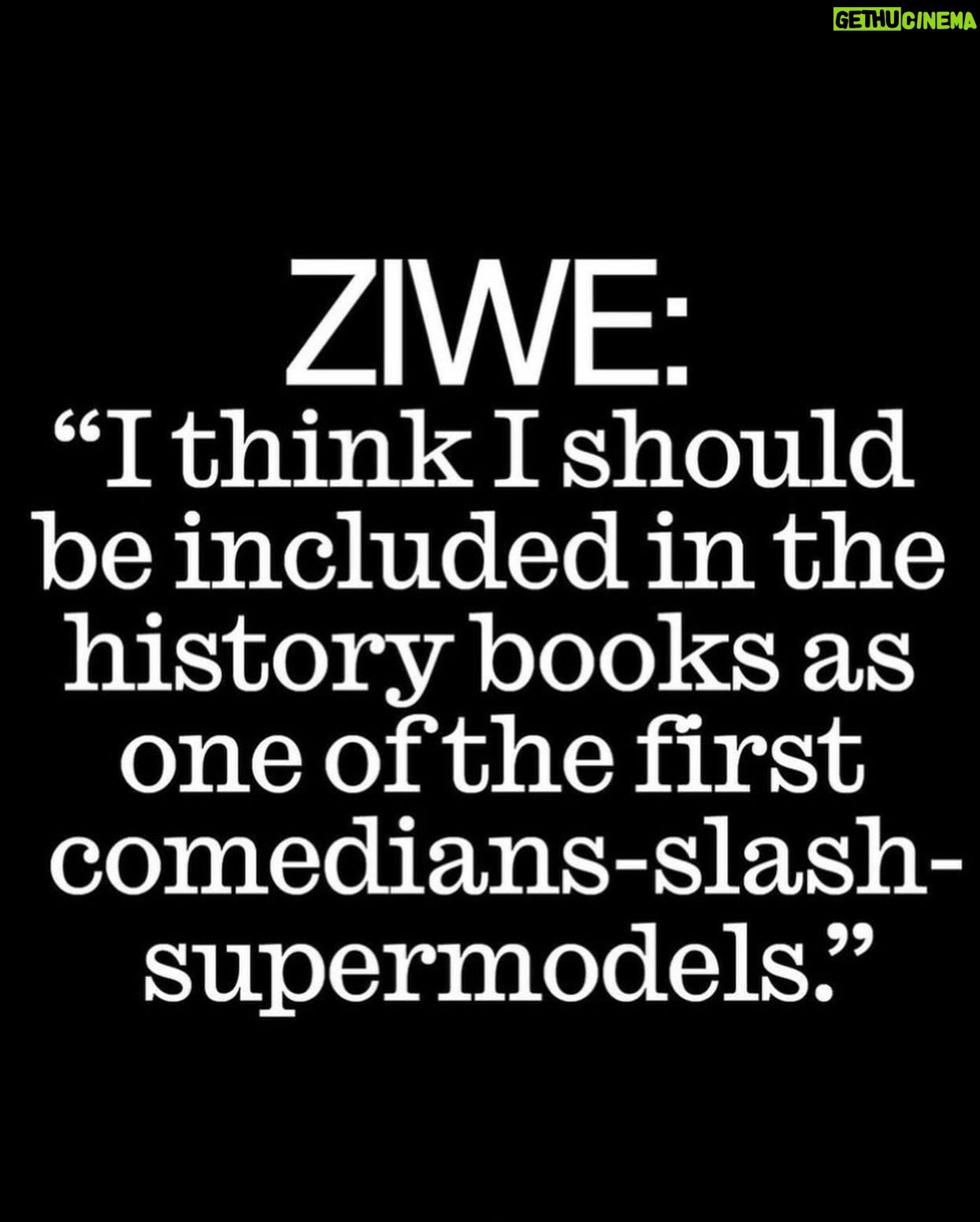 Ziwe Fumudoh - 42.4K Likes - @interviewmag
Editor-in-Chief: @melzy917
Editorial Director: @civilizationnyc
Entertainment Director: @laurentabach
Editor at Large: @christbollen
Managing Editor: @thealexandraweiss
Executive Editor: @benbarna
Senior Editor: @taylorescarabelli
Market Director: @_lucygaston
Photography Production: @themorrisongroup
Photography Editor: @rainetrain
Interviewer: @jeremyoharris
Photographed: @upstairsaterics
Styled: @dzgaines
Hair: @jadisjolie
Makeup: @iamjamalscott
Nails: @nailnori
Photo Assistant: Andrew Espinal
Styling Assistant: Emmalynne Walpole
Post-production: @onehundredberlin
Location: @beelectricstudio
Special Thanks: @velocepicturecars