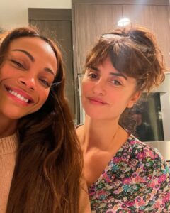Zoe Saldaña Instagram - Happy Birthday @penelopecruzoficial You are kind and genuine through and through. And my God are you talented! I hope you were celebrated like the true Queen that you are! Te quiero mucho mujer