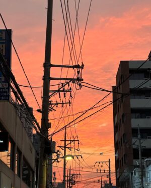 xooos Instagram - 엄청난 노을☄️
