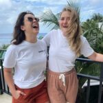 AJ Michalka Instagram - Cozumel was a vibe. I love you Hayley. I’ll be your ride or die for life. Happy 30th you two! @hayleyorrantia & @hay.turner