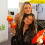AJ Michalka Instagram - Cheers to my favorite human 🥰 Being in a band with you is one of life’s greatest gifts to me. But being your sister is even better. Happy Birthday little @iamaly