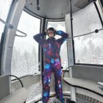 AJ Michalka Instagram - Two weeks ago, my dearest friend took me to the mountains to enjoy a true #ikon experience. Thank you @raymondbraun for the unforgettable memories. Shoutout to @aetherapparel for getting me ready for the slopes 🎿