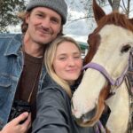 AJ Michalka Instagram - Ending the year with my favorite human, our 17 year old pup and some trail riding.