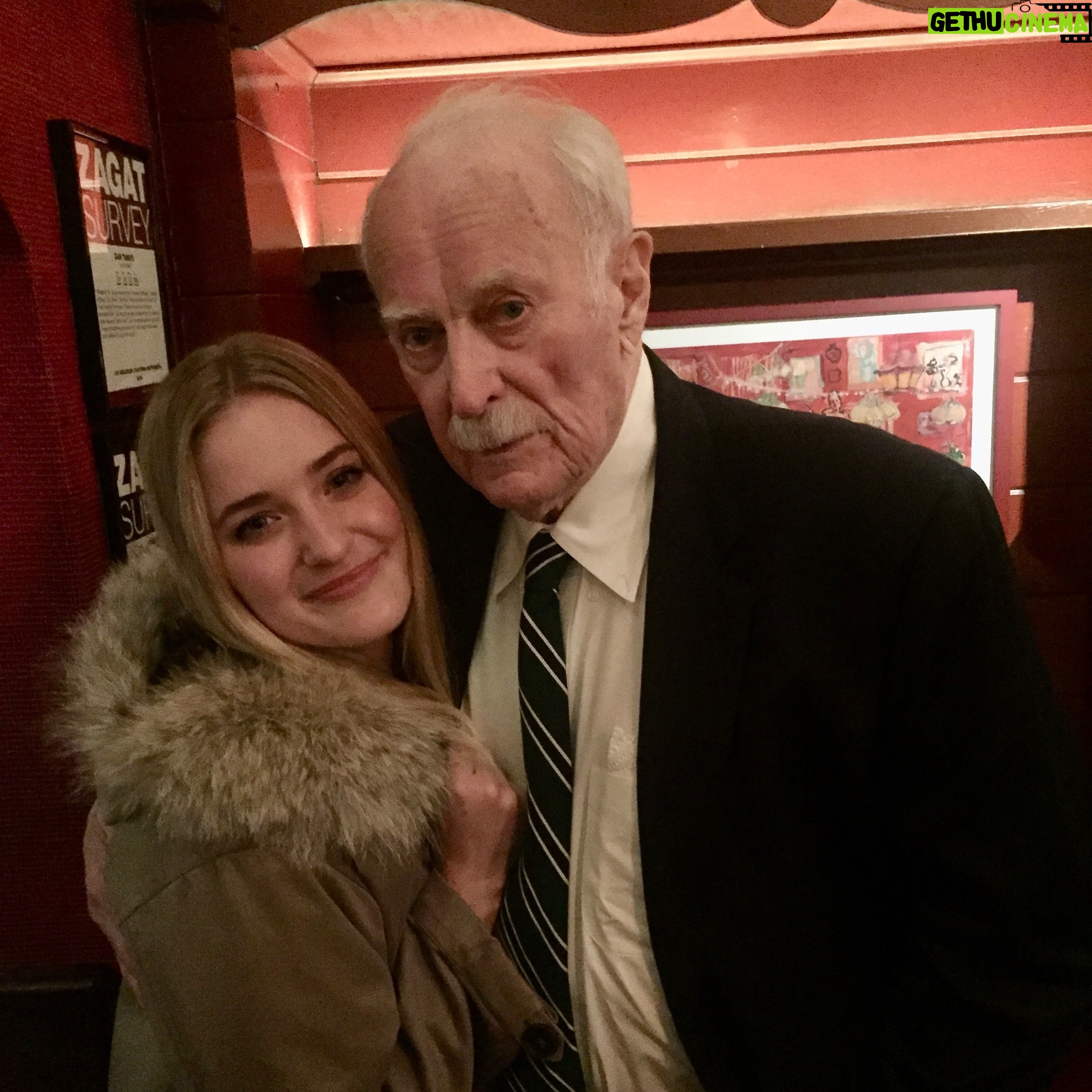 AJ Michalka - 5.9K Likes - Last week, I lost a dear friend of mine. Many people have been grieving the loss of Dabney Coleman this past week. Whether you knew him personally or you simply admired his work. I met Dabney on the set of “The Guardian” when I was 10 years old. He had been a mentor and friend of mine for 23 years. I’m so grateful to have enjoyed his salty sense of humor, his deep knowledge of film, his soulful laugh and his kindred spirit. I will always feel a deep connection to this man. For two years he was my acting coach and I don’t think I could’ve learned more as a child actor which only strengthened my tools as an adult.
I love you Dabney Wharton Coleman. I’ll continue to order the 18oz Dabney steak and a vodka martini in your honor at Dantanas.