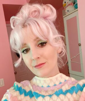 ALB in Wonderland Instagram - she’s real fluffy today