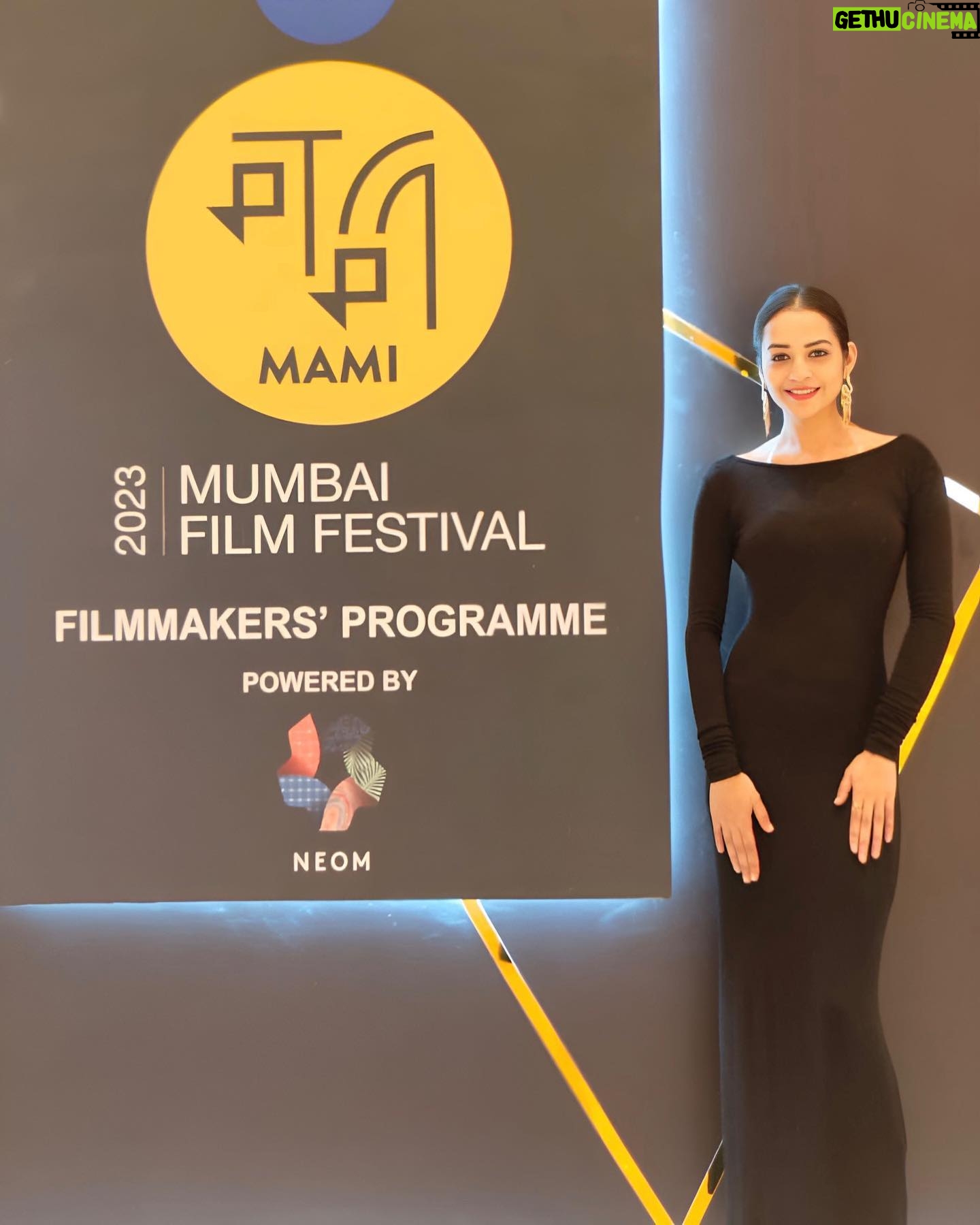 Aanchal Goswami - 3K Likes - Proudly walking the Red Carpet with Team ‘AGRA’ ✨💃❤️ And having the pleasure of meeting some great people around thank you 🥂🫶 #gratitude ✨♾️
📸 @kashyapjai06
For @mumbaifilmfestival #mami2023 ✨ #nmacc