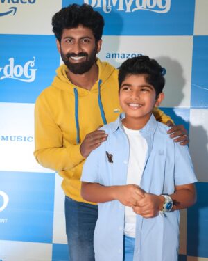 Aarthi Mohan Instagram - “Oh my dog” this movie has been so special to me seeing #arnav doing his first debut on screen we’re he has done a wonderful job and was so touching to see three generations of family in the movie 🤩 @arunvijayno1 na has always been the best father on screen and off screen❤️ One the best movies for all the kids . Do watch #ohmydog on @primevideoin 🐶

@mahima_nambiar @aarathi_arun @2d_entertainment @rajsekarpandian @mahima_nambiar
