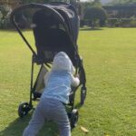 Aastha Sharma Instagram – First work trip with this little monkey who’s turning 1 and I can’t believe it’s almost a year with this cuteness ❤️🧿❤️
Thank you @nuna_india @dinky_nirh he’s clearly obsessed with his stroller ❤️
Also thank you @ashidua masi and Rahil for making me look like a stud in this jacket. We love you 🥰