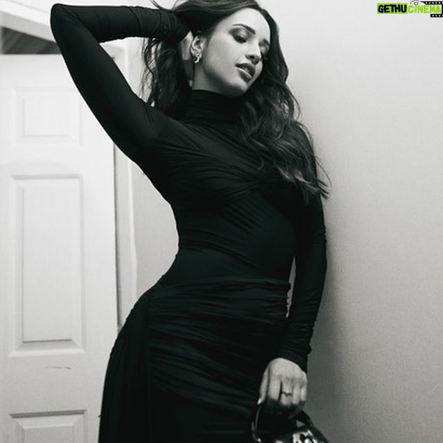 Aastha Sharma Instagram - Bella in black π€π€π€ @tripti_dimri for Animal success party stuns in Outfit @deme_love_ Jewellery @irasvafinejewellery Bag @outhousejewellery Shoes @labelrsvp Make up @beautybysevy Hair @tinamukharjee Styled by @wardrobist with @gehnadholakia @reannmoradian Assisted by @shatakshipandeyy