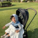 Aastha Sharma Instagram – First work trip with this little monkey who’s turning 1 and I can’t believe it’s almost a year with this cuteness ❤️🧿❤️

Thank you @nuna_india @dinky_nirh he’s clearly obsessed with his stroller ❤️
Also thank you @ashidua masi and Rahil for making me look like a stud in this jacket. We love you 🥰