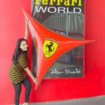 Abarnathi Instagram - Thẽ #thrill of the #chase ⛳️🏎🔍 #ferrari #ferrariworld #abudhabi #racer #artofspeed #summervibes #summerdays #uae #sistersquad #enjoylife #louisvuitton #uspoloshoes #abarnathi