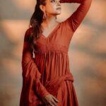 Abarnathi Instagram - Vibe high 🧡 : : : For movie #irugapatru❤️ #promotions Looking @thememoryboat Lens Retouch @atmaretouch ✨ Designer @signature_by_bharathi Mua @vyshalisundaram_hairstylist Stylist @diptidesai_official #starringyou #paris #anarkalisuits #traditional #trends #fashiontoday #irugapatru #promotion #abarnathi #cinema #viral #trending #salwar #instagram #today #post #thinkpositive
