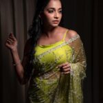 Abarnathi Instagram - 🍀🍀✨ Paparazzi @johnmadan_photography Stylist @smitha_prakash19 Designer @diademstore.in Blouse @deepoodesigners.in Hairstylist @makeover_by_rubysharma Mua @noormakeup_mehndi Heels @zara #neon #neonvibes #jfwawards #sareelove #sareeindia #irugapatru❤️ #blessings #instadaily #instagram #today #trendingreels #trendingnow #poses #positivity #love #smile #abarnathi #fashionstyle