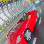 Abarnathi Instagram - Thẽ #thrill of the #chase ⛳️🏎🔍 #ferrari #ferrariworld #abudhabi #racer #artofspeed #summervibes #summerdays #uae #sistersquad #enjoylife #louisvuitton #uspoloshoes #abarnathi