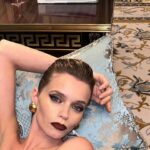 Abbey Lee Instagram – 🖤 @ysl FW24 🖤 @anthonyvaccarello 🖤