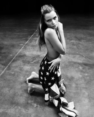 Abbey Lee Instagram - @calvinklein