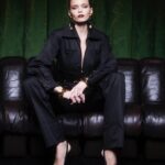 Abbey Lee Instagram – 🖤 @ysl FW24 🖤 @anthonyvaccarello 🖤
