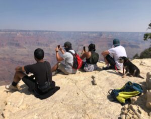 Abbie Cornish Instagram - This trip was AMAZING!! 🙏✨ Seeing the Canyon from different perspectives during our time there was an experience! #TheGrandCanyon