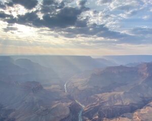 Abbie Cornish Instagram - This trip was AMAZING!! 🙏✨ Seeing the Canyon from different perspectives during our time there was an experience! #TheGrandCanyon