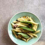 Abbie Cornish Instagram - Pasta game strong. Caramelized Onion and Artichoke Sweet Penne.