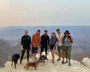 Abbie Cornish Instagram - This trip was AMAZING!! 🙏✨ Seeing the Canyon from different perspectives during our time there was an experience! #TheGrandCanyon