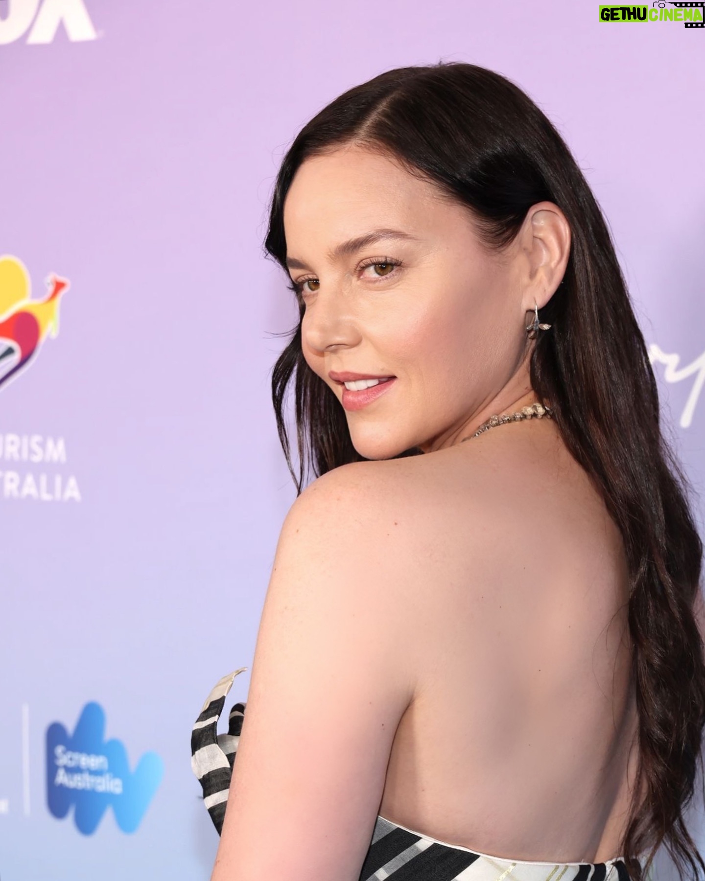 Abbie Cornish - 11.5K Likes - One more from #GDayUSAArtsGala ❤️✨ @gdayusa @_aaausa. Such a fun evening! I’ve been wanting to wear this dress of yours for so long @thefeelgoodkitchen ☺️✨