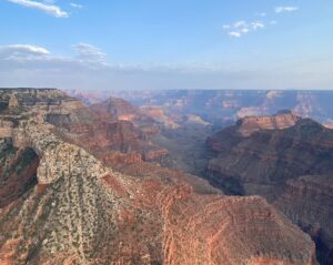 Abbie Cornish Instagram - This trip was AMAZING!! 🙏✨ Seeing the Canyon from different perspectives during our time there was an experience! #TheGrandCanyon