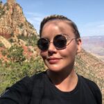 Abbie Cornish Instagram - This trip was AMAZING!! 🙏✨ Seeing the Canyon from different perspectives during our time there was an experience! #TheGrandCanyon