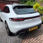 Abbie Eaton Instagram – Thank you to @porsche_gb for lending me this lovely Porsche Macan T, in Carrara white metallic. 

I covered some good miles in it and found it to be exceptionally comfortable, helping me drive all over the country sorting things out for the wedding 💪🏻

But also, for my little cousin to have a stunning car to drive her to her wedding venue 😍

#Porsche #MacanT #265HP #CarraraWhiteMetallic