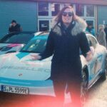 Abbie Eaton Instagram – We know you want some more of the @fat.icerace 😎 ❄️ 

Yes…there was a man…in a hot tub… AND a dog with ear protectors on 🤣

#Rebelleo #IceRace #Porsche #FATIceRace #ZellAmSee #ZellAmSeeKaprun