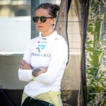 Abbie Eaton Instagram - RBF resumed ✅ Mustn’t have had my cuppa @yorkshiretea at this point to be fair…☕️ #Grumps #Rebelleo #RestingBitchFace #YorkshireTea #PaulRicard #Lamborghini #SuperTrofeo