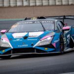 Abbie Eaton Instagram - Valencia Round 4 🇪🇸 A much better weekend for me, getting to grips with the car a bit more. Finally got to drive the car properly in the wet on the Friday which was great fun and both Daan and I had top 3 pace. Quali was a mess due to red flag central 🚩 but we both qualified ok considering. Race 1 we both had good pace but a pitstop infringement cost us 3rd or better, due to a drive through penalty whilst lying 3rd on the track. Race 2 was over before it started with contact at T1 for Daan dropping us down to P33. A good recovery drive meant we finished P9 in the end. Hopefully the progress I’ve made will continue and we can clinch some better finishes at Vallelunga in November 🤞🏻 P.S How cute is our little @rebelleomotorsport mascot 😍 #Rebelleo #Motorsport #Lamborghini #SuperTrofeo