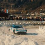 Abbie Eaton Instagram - Great day here at the @fat.icerace! Lots of friends met, sideways action and wicked vibes 👌🏻 Check back soon to see even more of what we got up to 🚗 ❄️ @fat.icerace @porsche @type7 #IceRace #Porsche #Rebelleo #Taycan #Type7 #FATIceRace