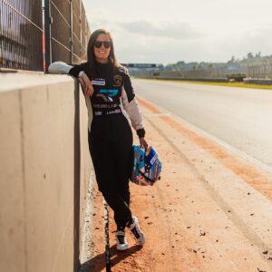 Abbie Eaton Instagram - Just chillin’ * 😎

*I was indeed not chilling, I was sweating, in the 30 degree heat 🥵

Cool pic from @mcharmedia though! 

@rebelleomotorsport 

#Motorsport #Valencia #CircuitoRicardoTormo #RebelleoMotorsport