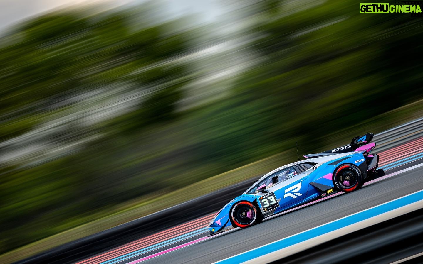 Abbie Eaton Instagram - Enjoying my weekend so far! 👌🏻 Learning lots and getting to grips with the car and the new Hankook tyre. Daan had a good qualifying starting P7 for R1. A bit of a messy Q2 for me with traffic issues means I start P11 for R2. But that’s a little bit luck of the draw with 49 cars on track! 😊 Race 1 is at 1.25 (CET 1) 📺 Watch on Sky Sports Arena or on the @lamborghinisc YouTube channel. Don’t forget to follow @rebelleomotorsport for all updates and timings from the weekend. #Rebelleo #Motorsport #PaulRicard #Lamborghini #SuperTrofeo