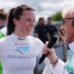 Abbie Eaton Instagram - Thruxton photos of @rebelleomotorsport are 🔥 Thanks to a mixture of @sammjoey, @avfilms1 & @danbathie #Thruxton #Porsche #PCCGB #BTCC #Rebelleo #claphamnorthmot