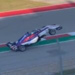 Abbie Eaton Instagram - Should sausage kerbs be banned in racing? ⚠️ #f1 #motorsport #racingcar #usgp #austintexas