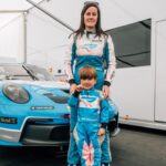 Abbie Eaton Instagram - Thruxton photos of @rebelleomotorsport are 🔥 Thanks to a mixture of @sammjoey, @avfilms1 & @danbathie #Thruxton #Porsche #PCCGB #BTCC #Rebelleo #claphamnorthmot