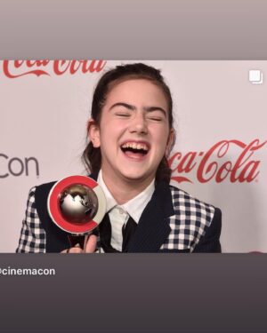 Abby Ryder Fortson Instagram - THANK YOU so much @cinemacon for the incredible honor of this award “Rising Star of 2022!” ⭐️ I am so grateful to everyone that made this dream come true!!! @lionsgate @margaretmovie I can’t wait for you to see “Are you there God, It’a me Margaret!!” In theaters September 16th!!!! 
.
.
@kellyfremoncraig ❤️🥰 @canyonjim @jansell333 @amylorrainebrooks @judyblume 📖 
.
@the_youth_manager @christielynnsmith @johnfortson @joshuataylorfortson 🐶Thomas:)

.
Shout outs!!!
Stylist @taraswennen 
Glam @natasharg 
Incredible suit  @thombrowne ❤️
Boots @docmartensshoes 
Photographer @bentrivett 
@people @frazerkh