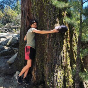 Abby Ryder Fortson Instagram - Happy Earth Day/Weekend/Year/Always Only one amazing earth we have. I so appreciate all the amazing adventures earth has given me. So I just do what I can to recycle, pick up trash and be conscious of the world we live in. #hugatree #earthday #nature #planetearth #recycle