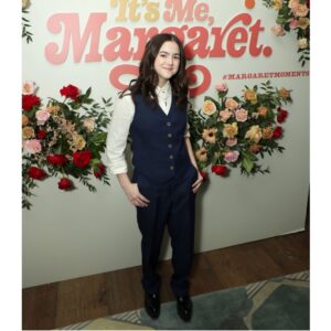 Abby Ryder Fortson Instagram - Lovely event @crosbystreet_hotel in NYC for @margaretmovie ❤️
.
.
Thank you:
@jordan_grossman @brennadmakeup @lionsgate @gucci ❤️