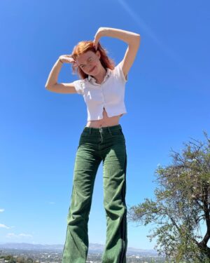 Abby Donnelly Instagram - it’s not easy being green