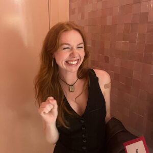 Abby Donnelly Instagram - me   a bandaid on my shoulder <3