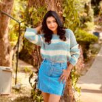 Abeneya Nethran Instagram - The LAST SLIDE >>> is my favourite 🫠🩵 Pc @iam.anchana #insta #abeneya #instagram