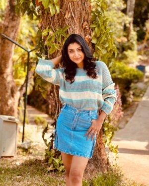 Abeneya Nethran Instagram - The LAST SLIDE >>> is my favourite 🫠🩵

Pc @iam.anchana 

#insta #abeneya #instagram
